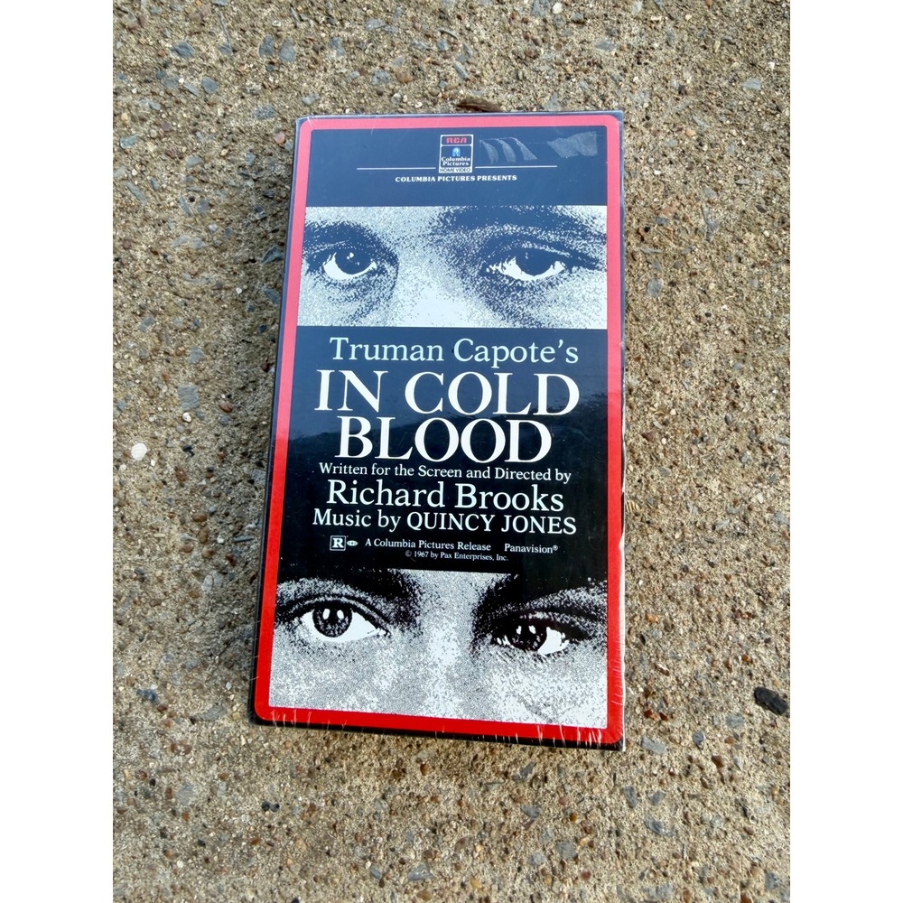 In Cold Blood VHS Truman Capote 1967 Movie RCA Columbia Pictures Sealed New